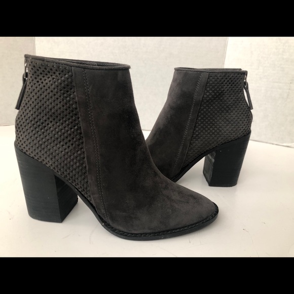 STEVE MADDEN REPLAY GRAY ANKLE BOOTIE 6.5 - Picture 3 of 8